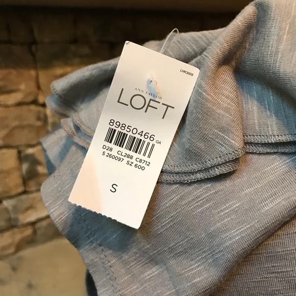 NWT Ann Taylor LOFT Cap Sleeve Ruffle Top Small - Picture 7 of 8